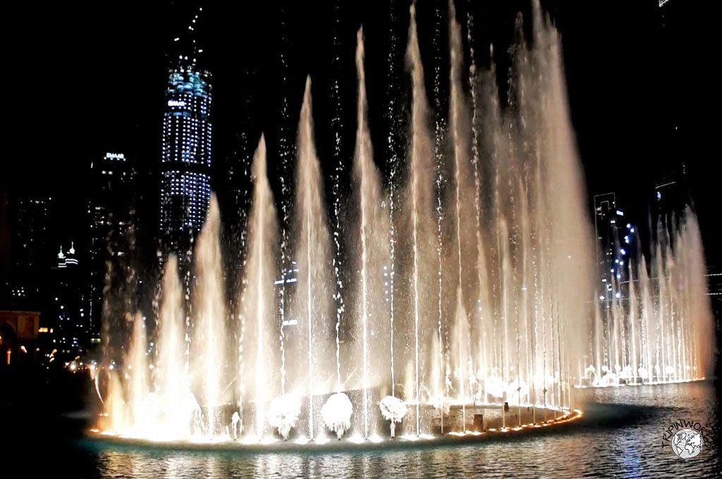 burj khalifa dubai fontane danzanti