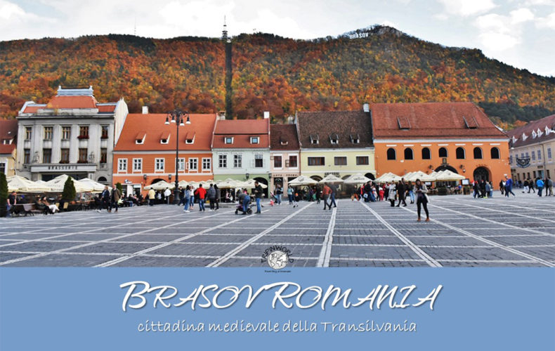 Brasov Romania: cittadina medievale della Transilvania