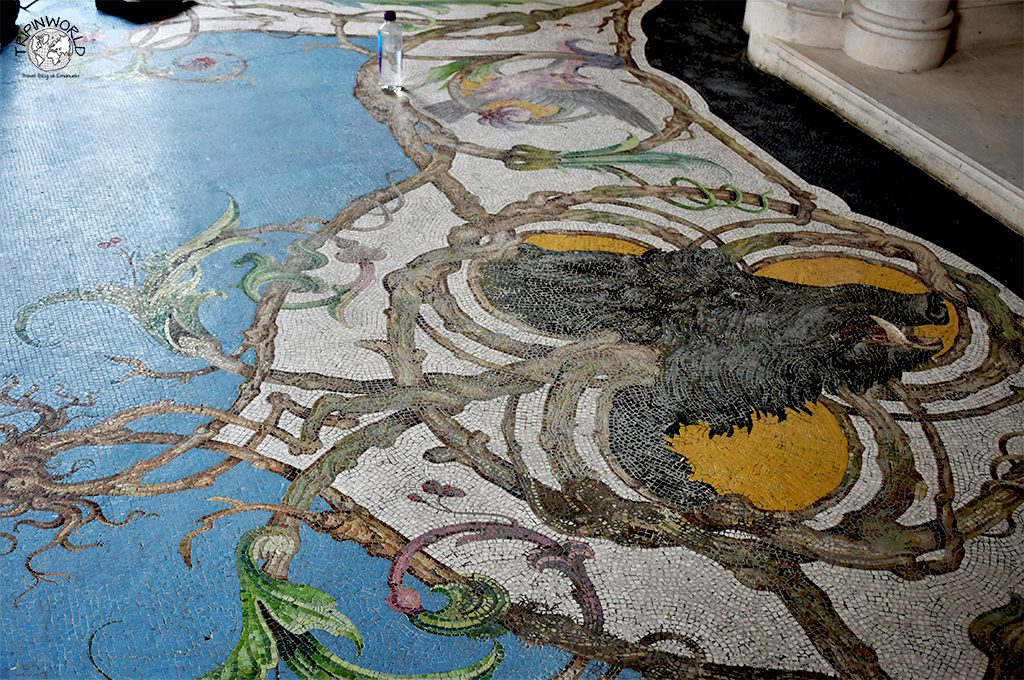 quinta da regaleira mosaici del pavimento