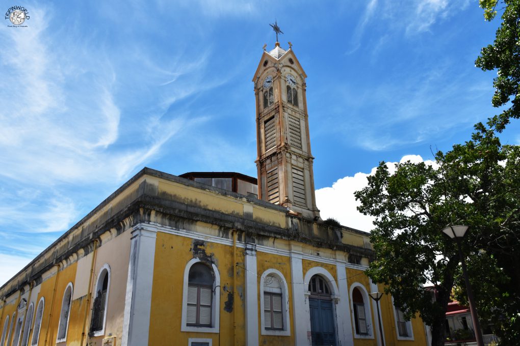 guadalupa caraibi campanile cattedrale