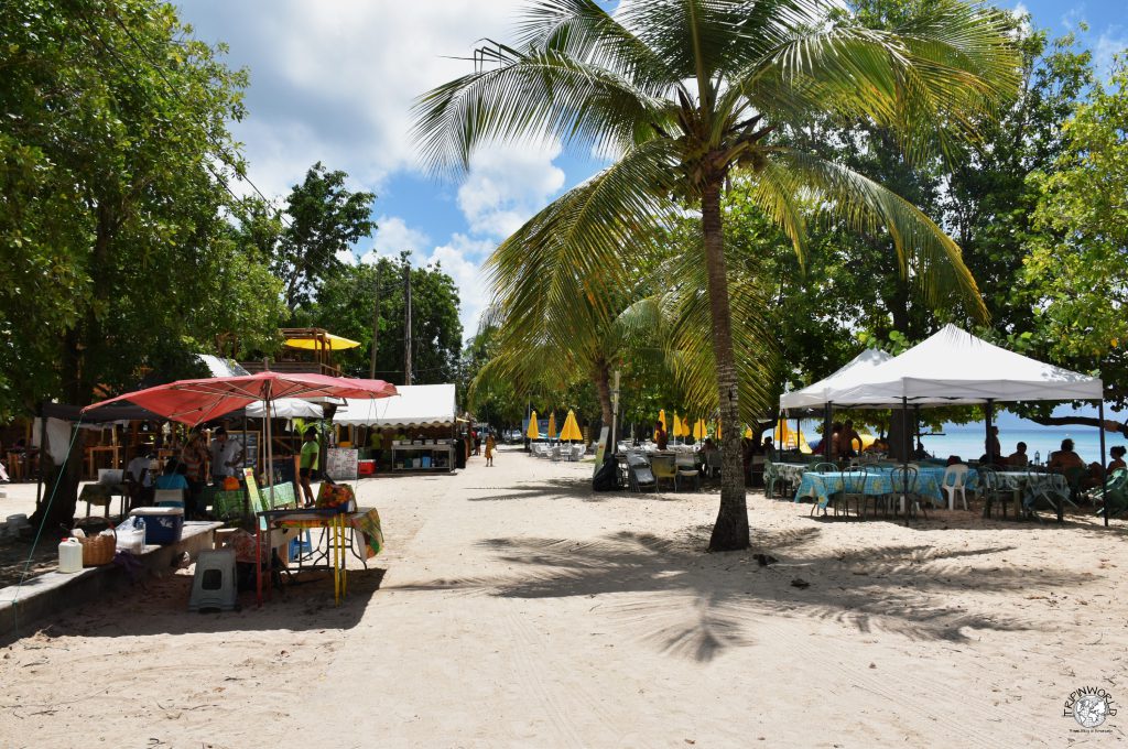 spiagge caraibiche ristoranti plage du souffleur 