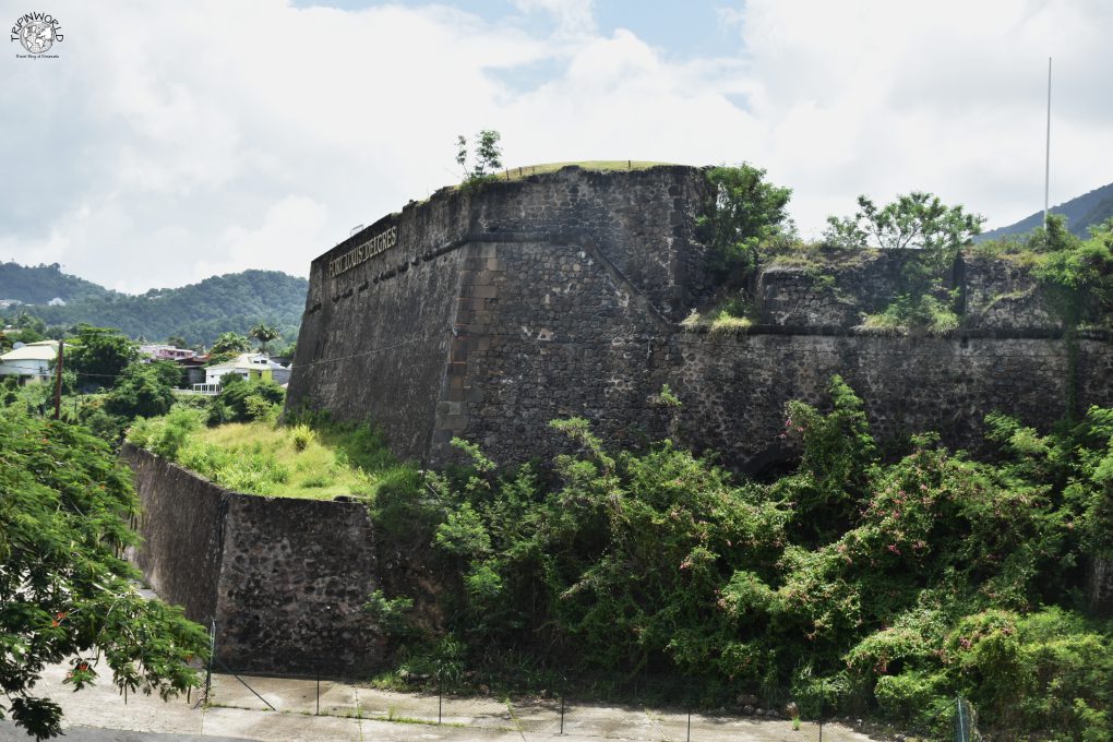 monumenti storici della guadalupa mura del forte