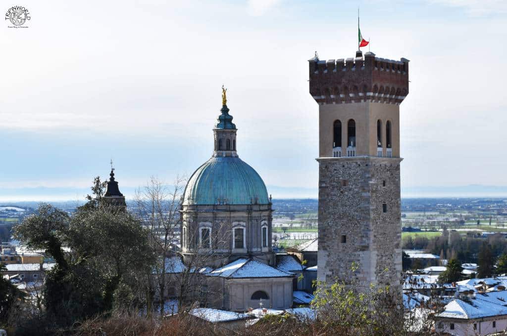rocca di lonato del garda cupola basilica e torre