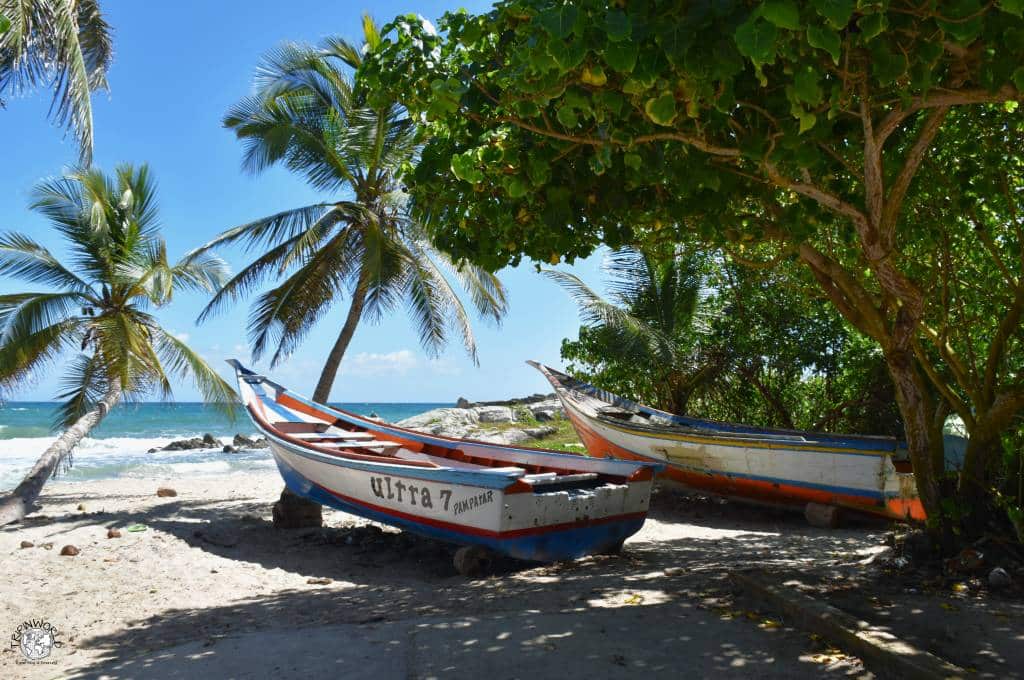 isola del venezuela barche dei pescatori