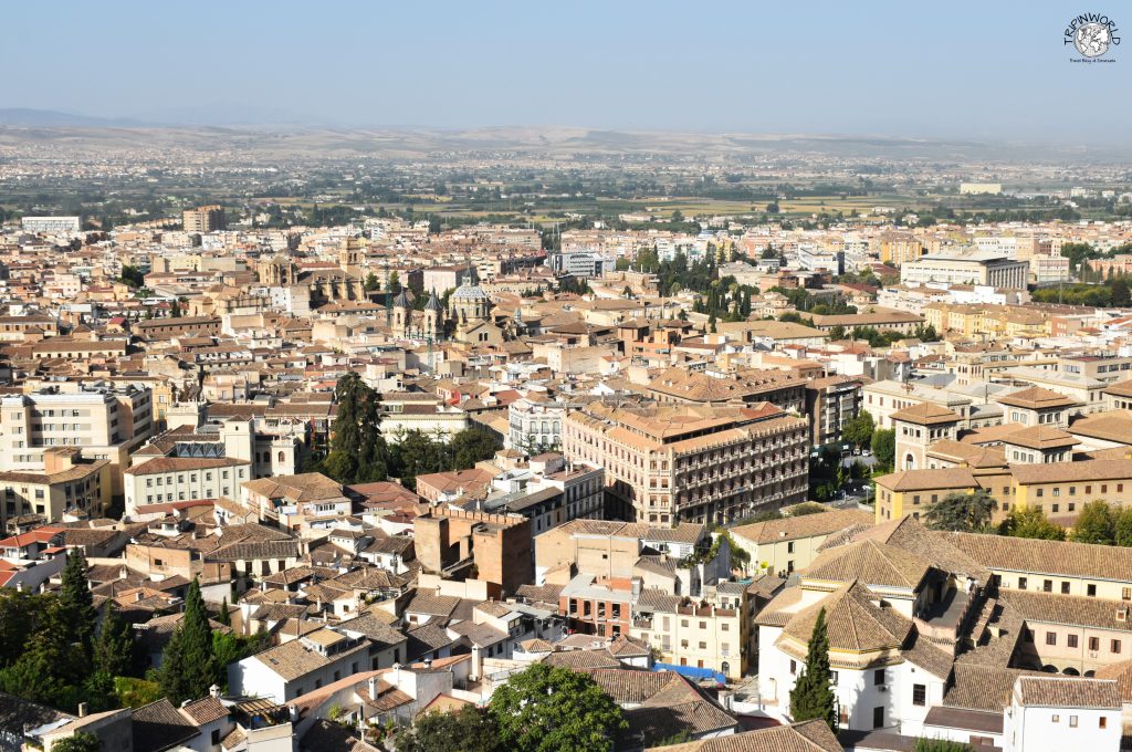 granada città andalusa della spagna panorama
