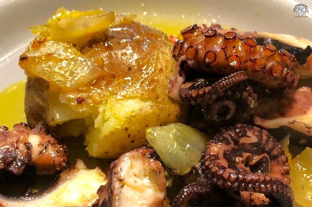 la cucina tipica portoghese a porto polpo à lagareiro