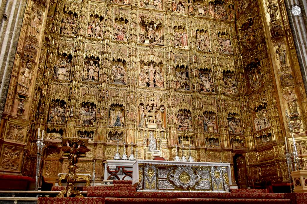 cattedrale di siviglia altare mayor