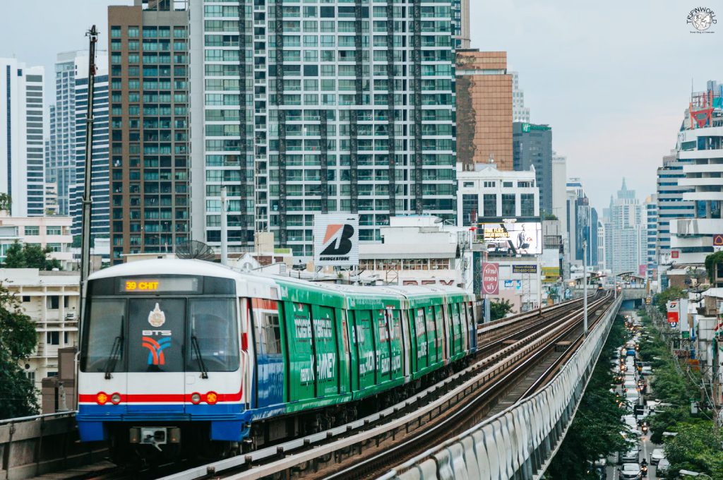 skytrain dove si trova bangkok