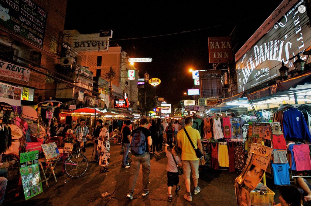 cose da vedere a bangkok khao san road