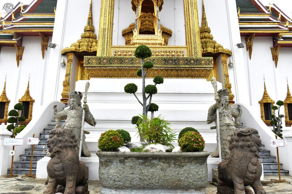 templi di bangkok statue palazzo reale