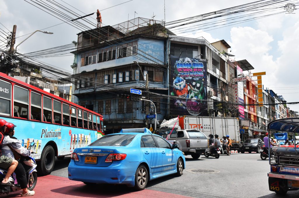 bangkok la capitale della thailandia palazzi e traffico