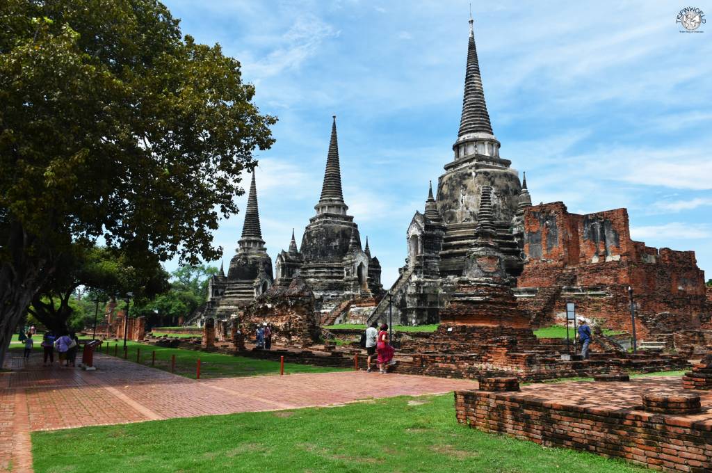 ayutthaya wat phra sri sanphet i tre chedi