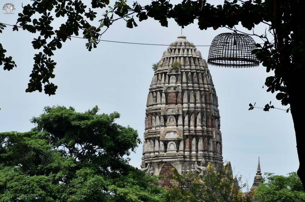 wat ratchaburana ayutthaya prang centrale