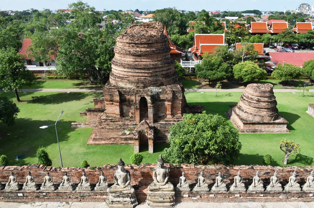 wat yai chai mongkon ayutthaya rovine 