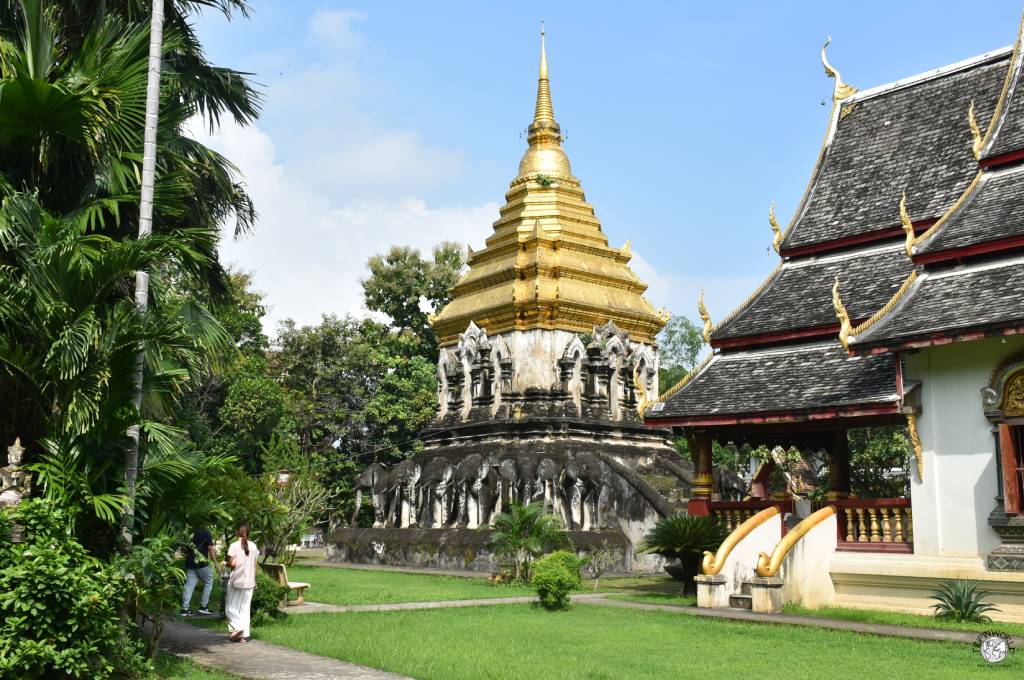 chedi wat chiang man templi di chiang mai