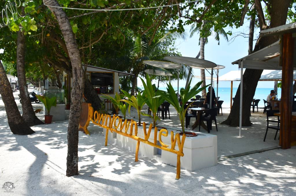 ristorante locale downtownview dhiffushi