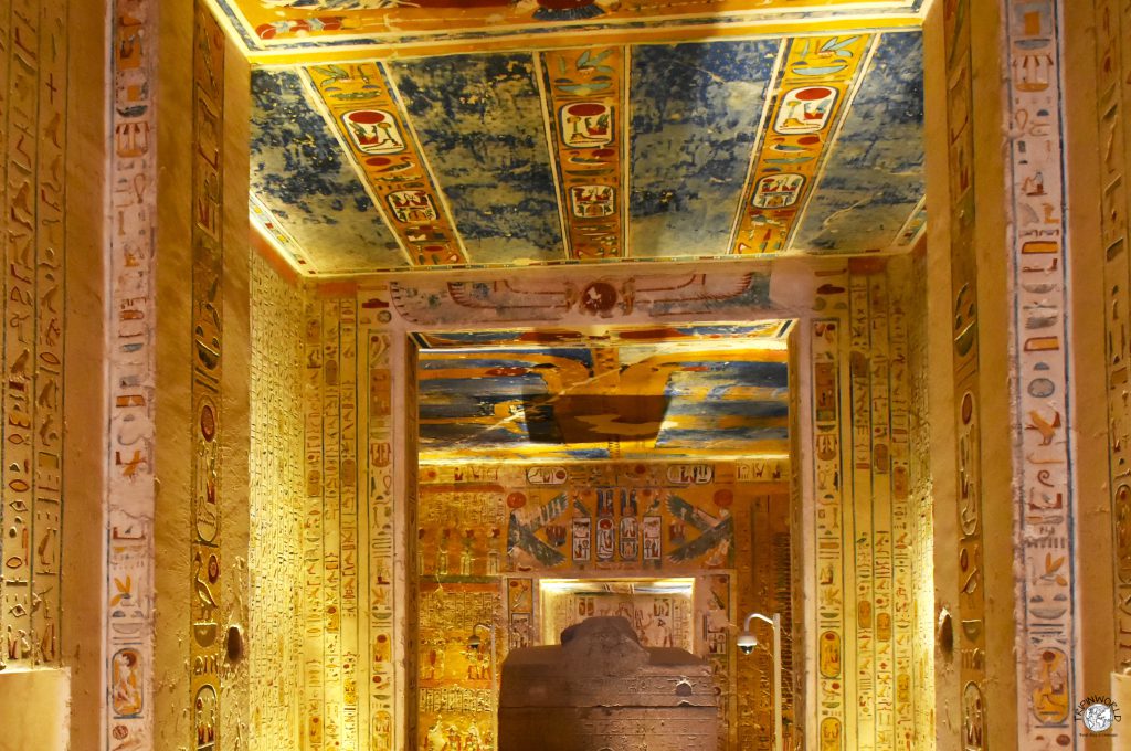 luxor decorazioni tomba di ramses IV 