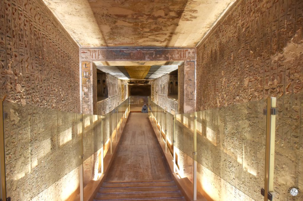 luxor corridoio tomba di ramses III 
