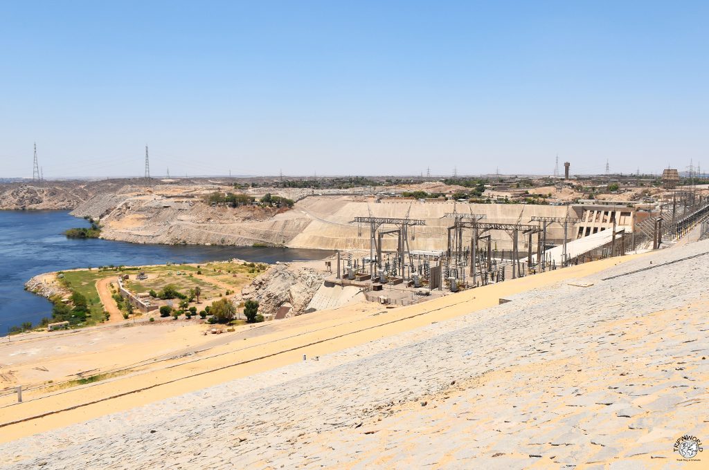 centrali elettriche grande diga di assuan