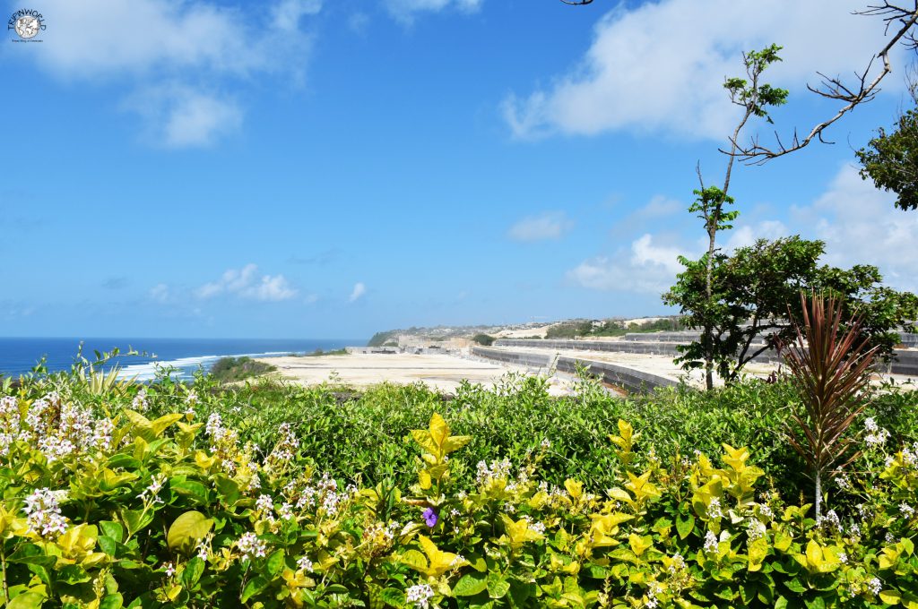 vista dalle scogliere di gunung payung vista dalle scogliere di gunung payung