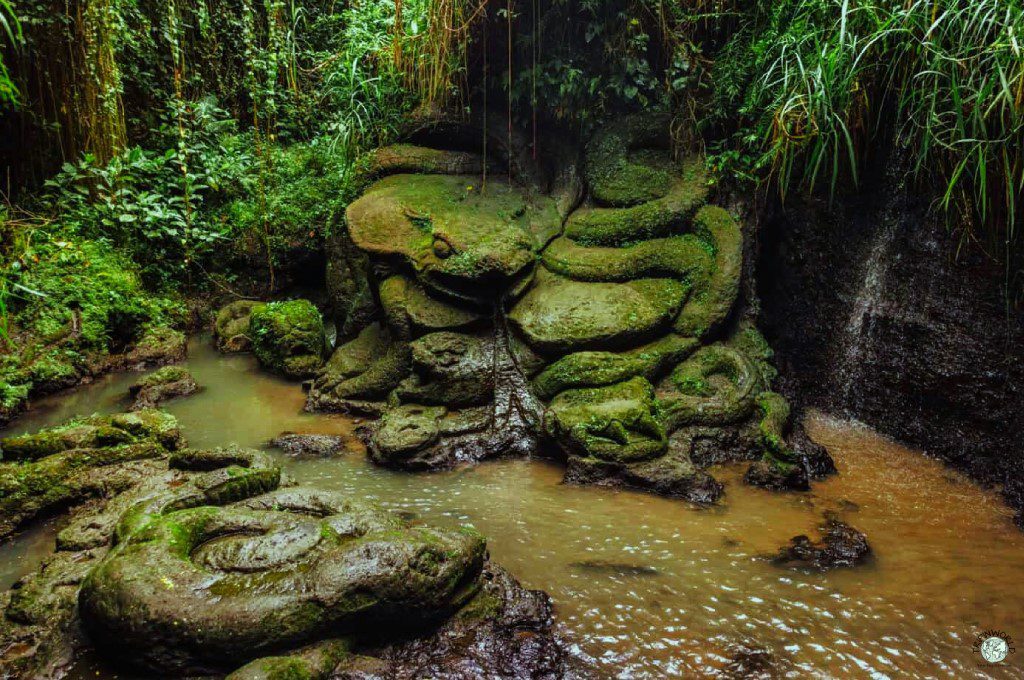 pietra a forma di serpente cascata taman beji griya pietra a forma di serpente cascata taman beji griya