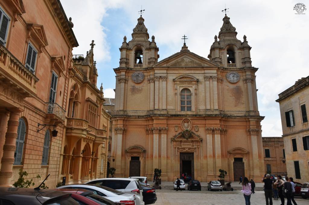 la cattedrale di san paolo mdina isola di malta