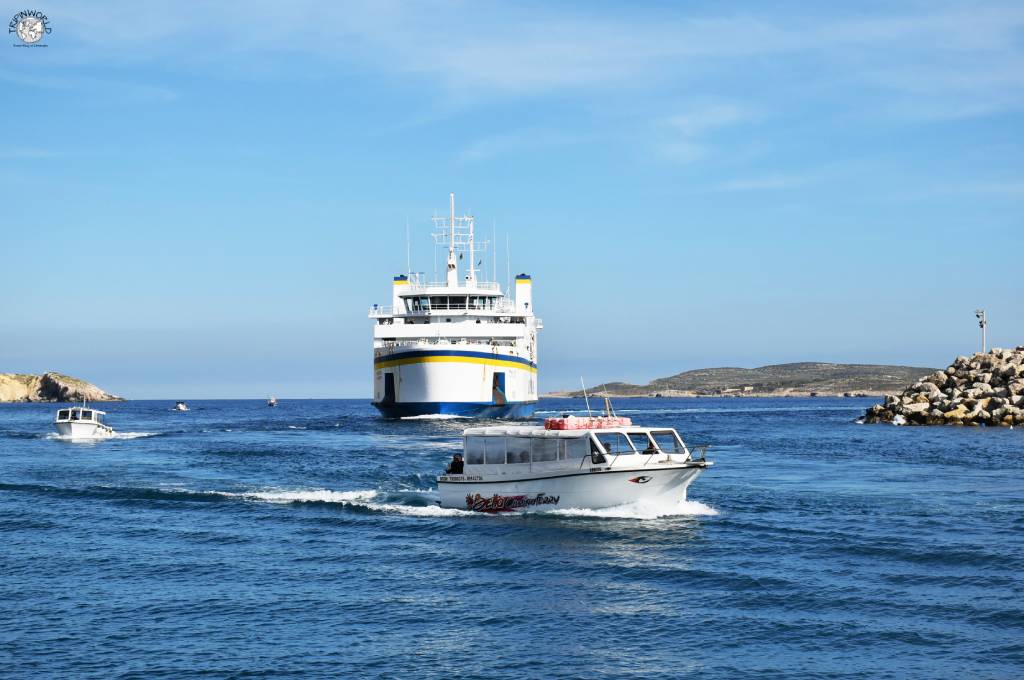 viaggio a malta il ferry per gozo