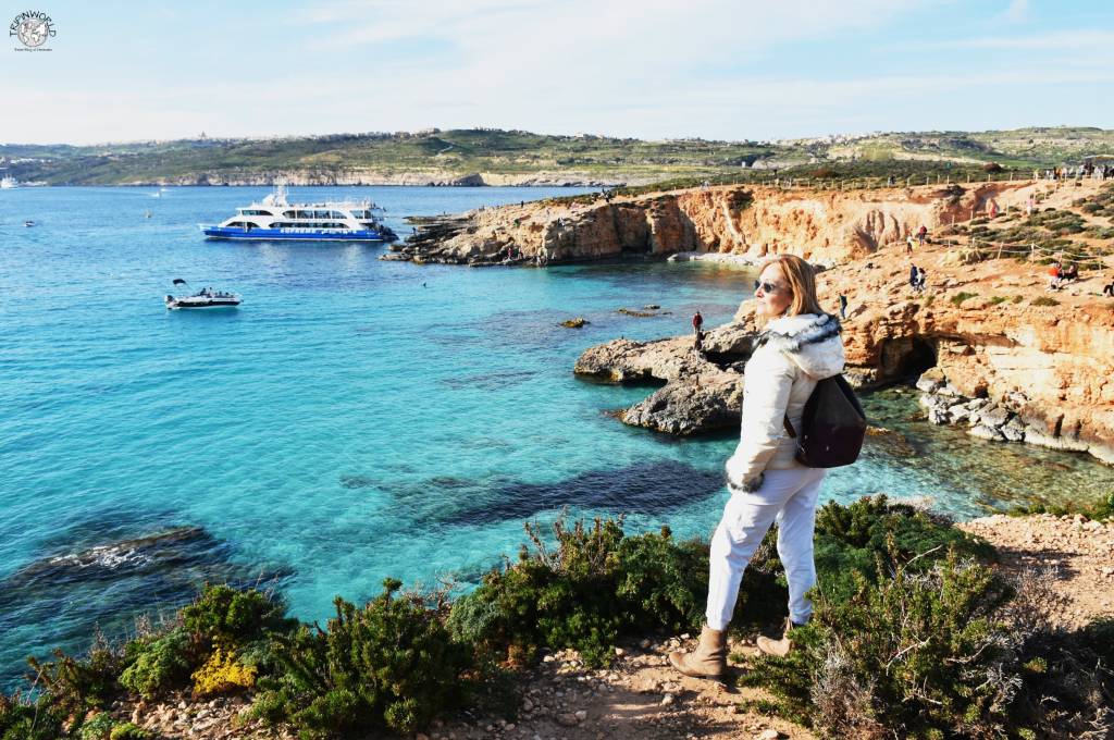 viaggio a malta la laguna blu sull'isola di comino 
