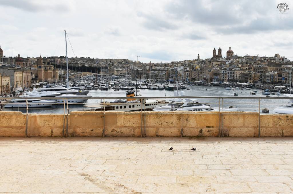 vittoriosa isola di malta panorama su cospicua